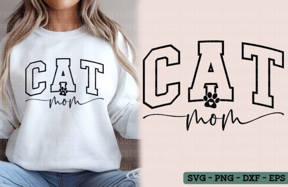 Cat Mom PNG Cat Mama SVG Cat Lover
