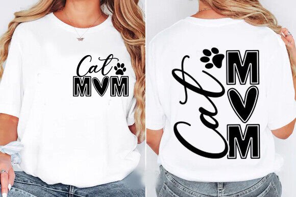 Cat Mom Svg Cat Mom Png Cat Lover