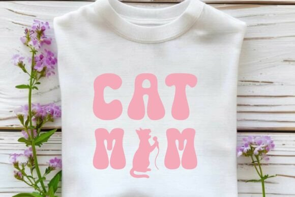 Cat Mom SVG PNG Sublimation T-shirt