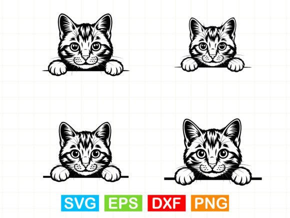 Cat Peeking Svg Bundle Review