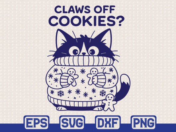 Christmas Cat Cookie SVG Review