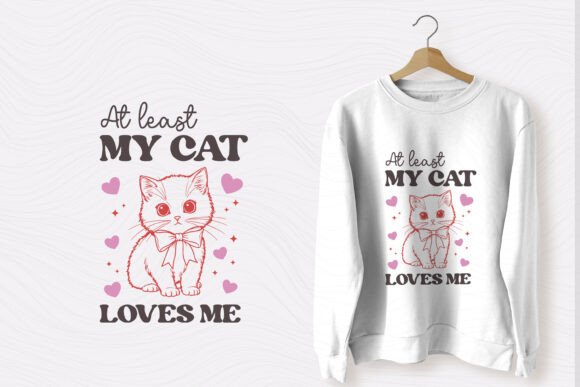 Funny Sarcastic Valentine SVG Cat